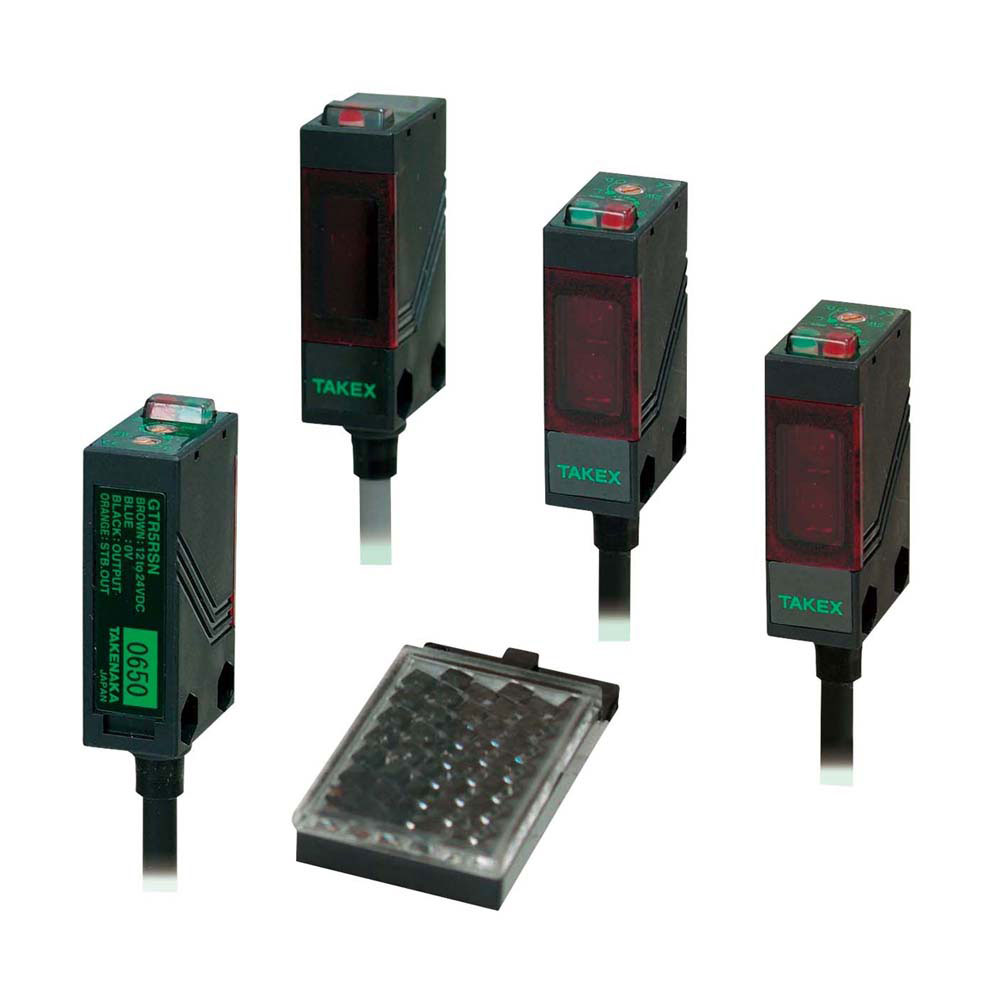 Takex Middle-G Series, Compact for built-in use, Embedded amplifier photoelectric sensor