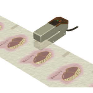 Detection of Register Mark on Wrapping Paper for Japanese Sweets