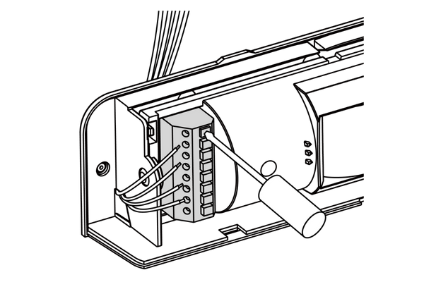 PS-530E REX sensor screwless terminals